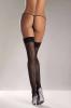 BLACK SHEER BACKSEAM STOCKING
