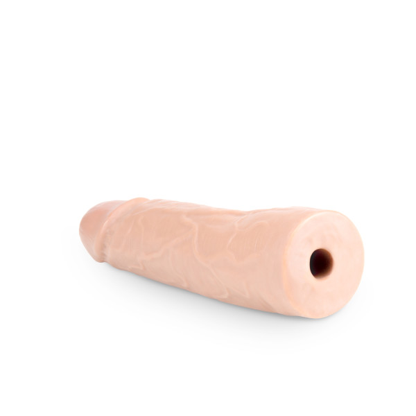 Blush Novelties LOCK ON 8IN REALISTIC LOCK ON DILDO VANILLA BN51273