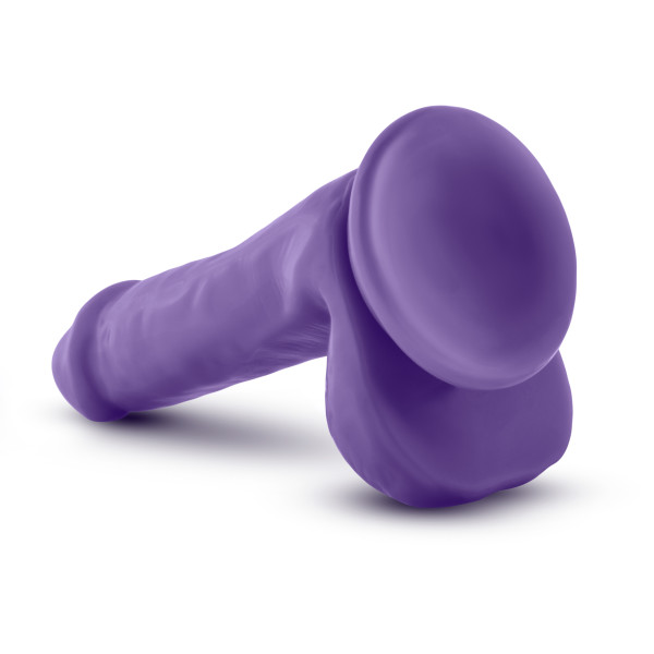 Blush Novelties Au Naturel Bold Delight In Dildo Purple Bn