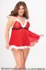 Christmas Babydoll Lingerie