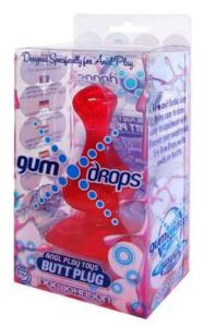 GUMDROPS BUTT PLUG RED