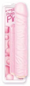 PRETTY PINK 10 VIBRATING DONG