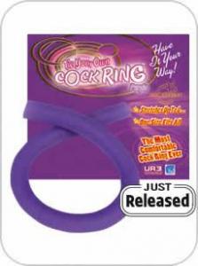 TIE YOUR OWN COCK RING PURPLE