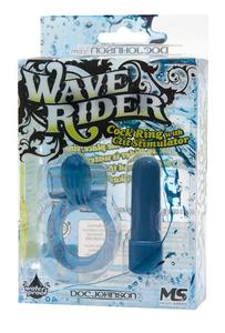 WAVE RIDER COCK RING BLUE