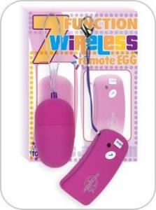 WIRELESS REMOTE EGG FUCHSIA