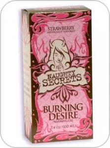 BURNING DESIRE WARMING GEL STRAWBERRY