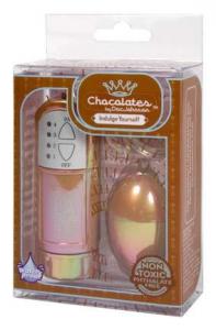 CHOCOLATE COLORED METALLIC EGG