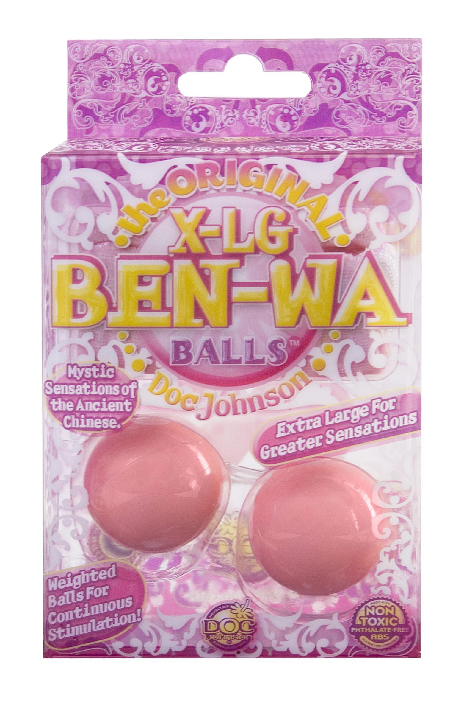 Вагинальные Шарики из стекла BEN WA BALLS для острых сексуальных ощущений