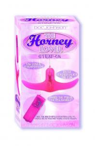 HORNY LOVER STRAP ON PINK BX