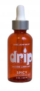 DRIP LUBE SILICONE SPICY GINGERBREAD 2.OZ