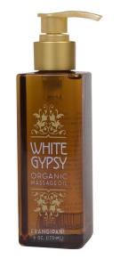 WHITE GYPSY MASSAGE OIL FRANGIPANI