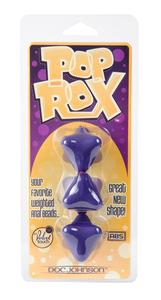 POP ROX ANAL BEADS VIOLET