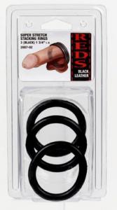 SUPER FLEX RING 1 3/4 BLK  BX 