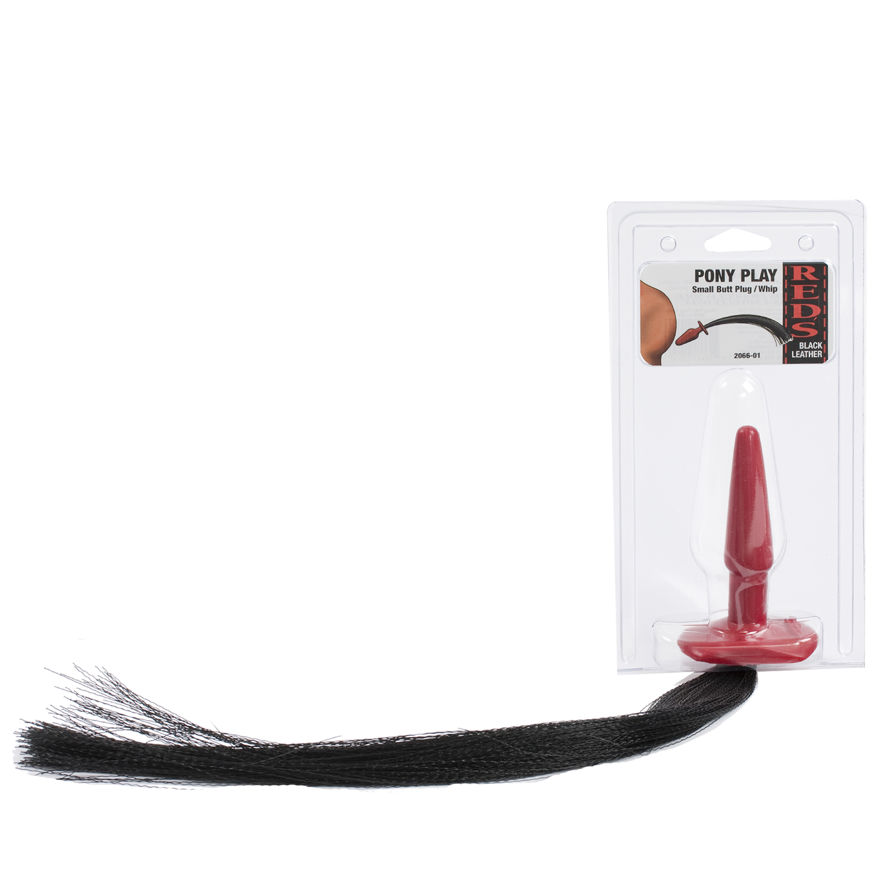 Pony Play Butt Plug (Small) - 2066-01-BX - Adult Pony Play. Small Butt Plug. sku 2066-01-BX
