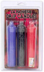 JAPANESE DRIP CANDLES-SET OF 3