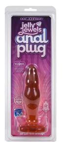 JELLY ANAL PLUG BIG RUBY