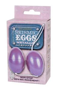 SEISMIC EGGS METALLIC PURPLE