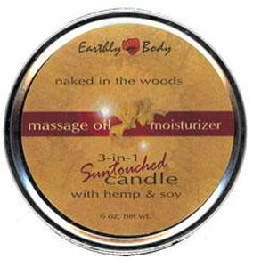 NAKED IN THE WOODS SUNTOUCHED CANDLE 10.OZ