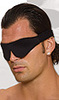 POLYESTER BLINDFOLD BLACK