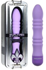 FLEUR DE LIS DESIRE 6 VIBRATOR PURPLE