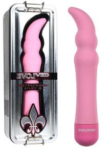 FLEUR DE LIS SILKY G 6 VIBRATOR PINK