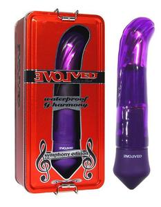 SYMPHONY G HARMONY VIBRATOR CLEAR PURPLE