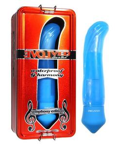 SYMPHONY G HARMONY VIBRATOR CLEAR BLUE