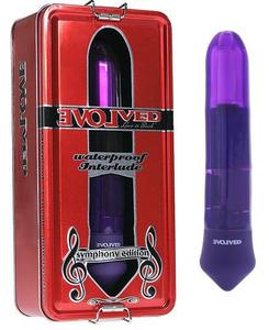 SYMPHONY INTERLUDE VIBRATOR CLEAR PURPLE