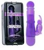 TRUE LOVE HONEY BUNNY 7 VIBRATOR CLEAR PURPLE