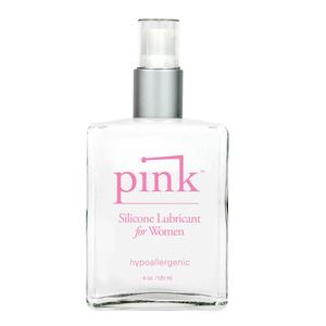 PINK SILICONE LUBE FOR LADIES-4OZ