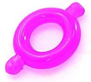 COCK RING ELASTOMER SMALL PINK