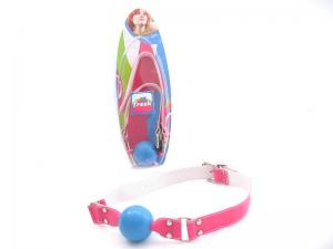 BALL GAG PINK/BLUE  (out till 04-10)