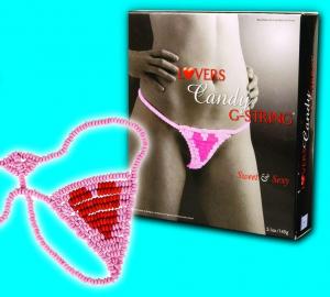 LOVER'S G STRING  RED PINK