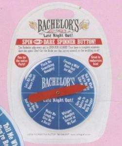 BACHELOR SPINNER BUTTON 