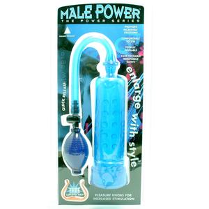 MALE POWER PUMP BLUE