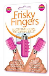 FRISKY FINGERS SILICONE SLEEVE MAGENTA