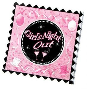 GIRLS NIGHT OUT PARTY NAPKINS 10