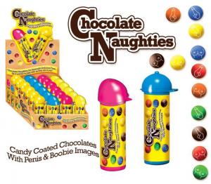 CHOCOLATE NAUGHTIES CANDY PENIS