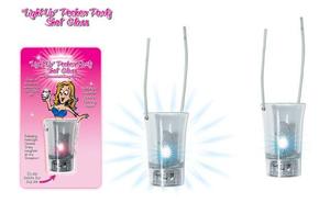 LIGHT UP PECKER PARTY SHOT GLASS