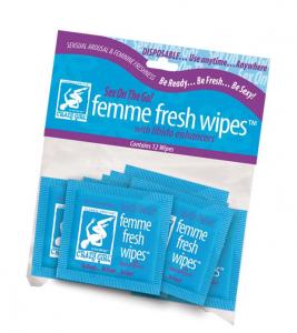 FEMME FRESH WIPES 12PACK TO GO