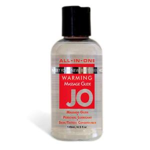 JO 4.OZ SENSUAL MASSAGE OIL WARMING