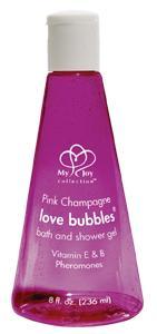 LOVE BUBBLES 8OZ SENSUAL STRAWBERRY