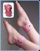 KINK CUFFS ANKLES PINK