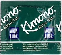 KIMONO MICROTHIN W/ AQUA LUBE 3PK  - KM06003