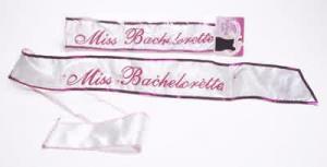 MISS BACHELORETTE FLASHING SASH