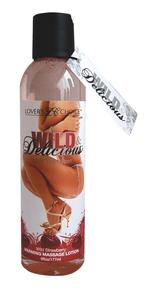 WILD  DELICIOUS STRAW.MASSAGE OIL 6 OZ