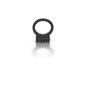 V RING #5 BASIC CHARCOAL