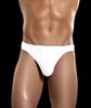 POUCH THONG KNIT SILK WHITE EXTRA LARGE (D)