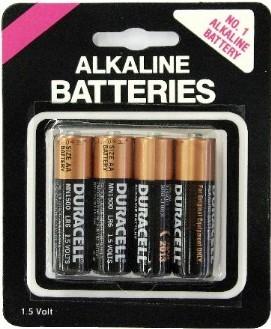 Duracell Aa Batteries 4 Pack Carded - NO724