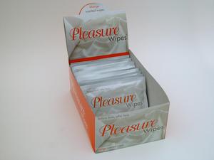 PLEASURE WIPES VANILLA 25PC